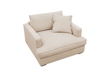 Rossita lyx Extra djup Fåtölj - Beige Manchester - Möbler - Fåtölj & stolar - Fåtölj
