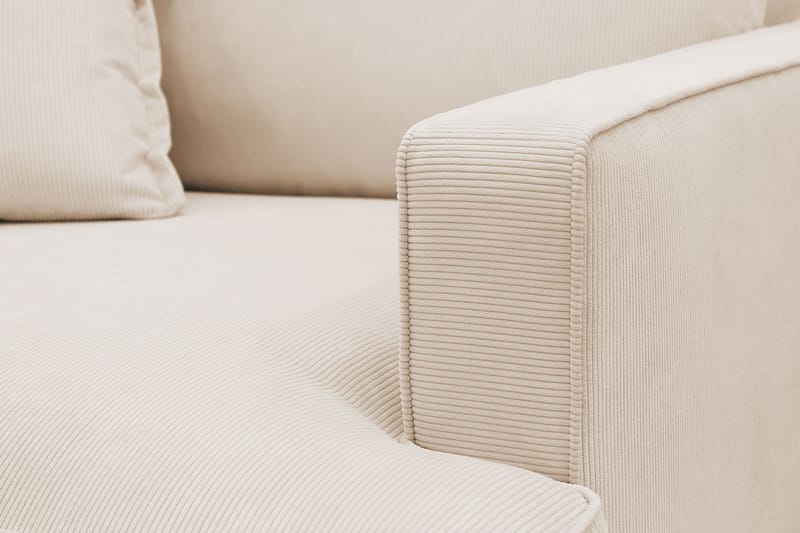 Rossita lyx Extra djup Fåtölj - Beige Manchester - Möbler - Fåtölj & stolar - Fåtölj