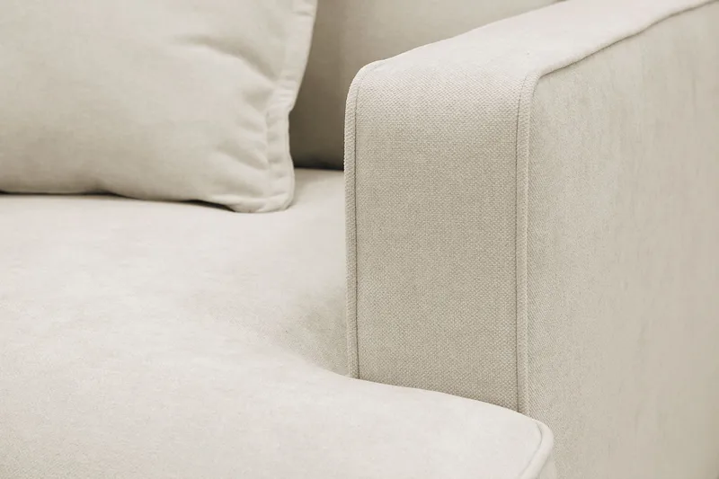 Rossita lyx Extra djup Fåtölj - Beige Tyg - Möbler - Fåtölj & stolar - Fåtölj