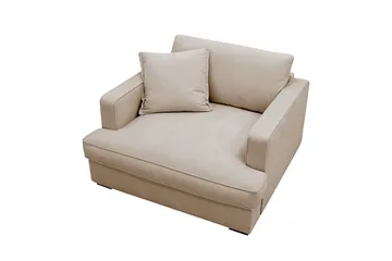 Rossita lyx Extra djup Fåtölj - Beige Tyg - Möbler - Fåtölj & stolar - Fåtölj