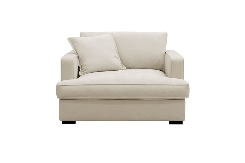 Rossita lyx Extra djup Fåtölj, Beige Tyg