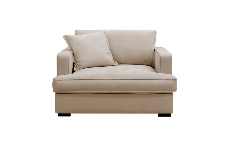 Rossita lyx Extra djup Fåtölj - Beige Tyg - Möbler - Fåtölj & stolar - Fåtölj