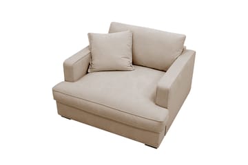 Rossita lyx Extra djup Fåtölj - Beige Tyg - Möbler - Fåtölj & stolar - Fåtölj