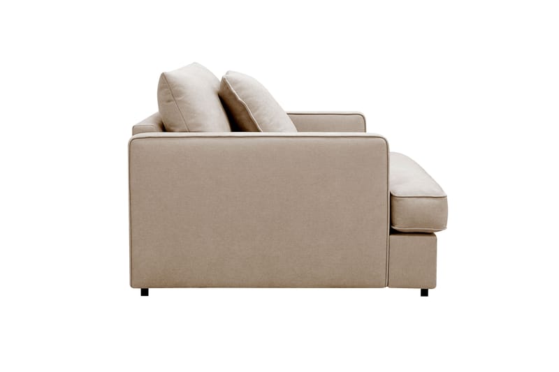 Rossita lyx Extra djup Fåtölj - Beige Tyg - Möbler - Fåtölj & stolar - Fåtölj
