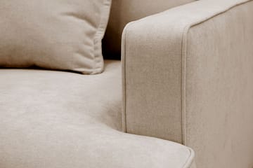 Rossita lyx Extra djup Fåtölj - Beige Tyg - Möbler - Fåtölj & stolar - Fåtölj