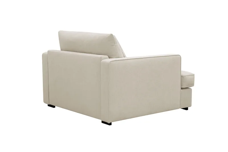 Rossita lyx Extra djup Fåtölj - Beige Tyg - Möbler - Fåtölj & stolar - Fåtölj