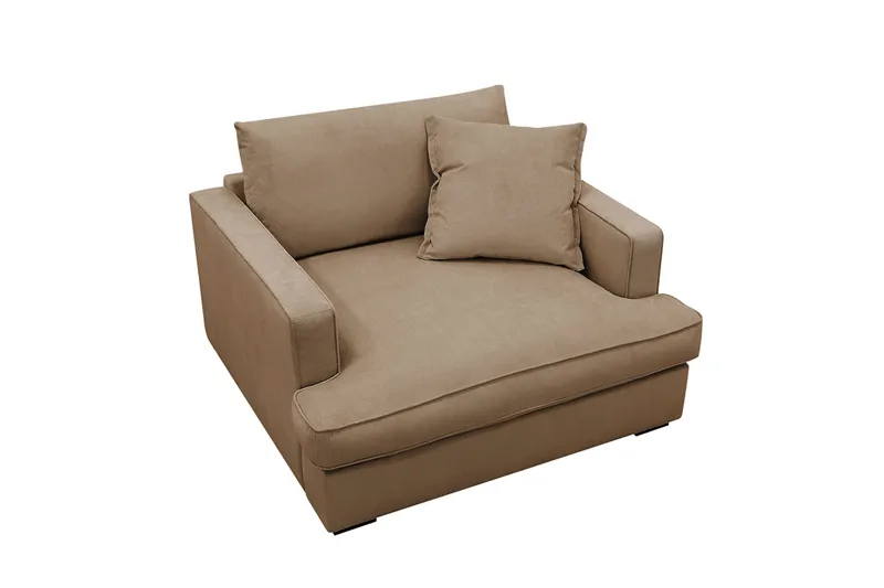 Rossita lyx Extra djup Fåtölj - Brun Manchester - Möbler - Fåtölj & stolar - Fåtölj