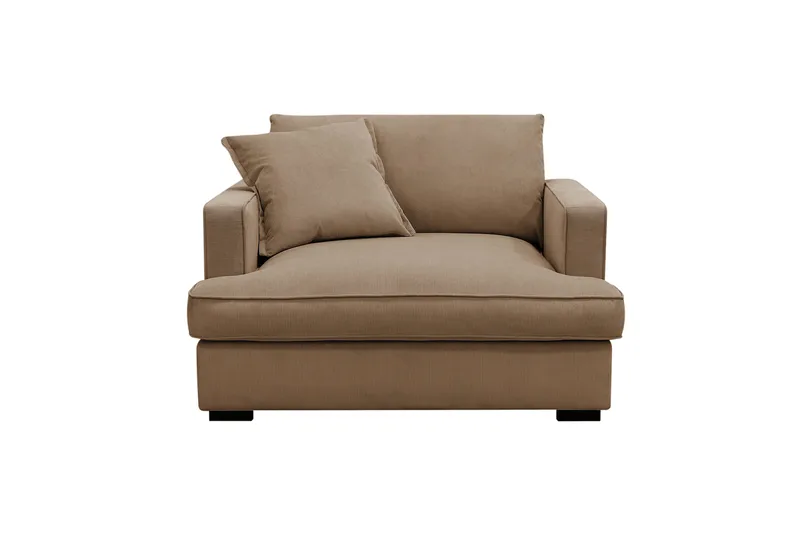 Rossita lyx Extra djup Fåtölj, Brun Manchester