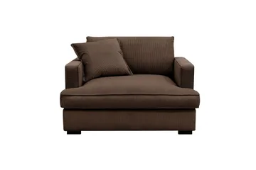 Rossita lyx Extra djup Fåtölj - Brun Manchester - Möbler - Fåtölj & stolar - Fåtölj