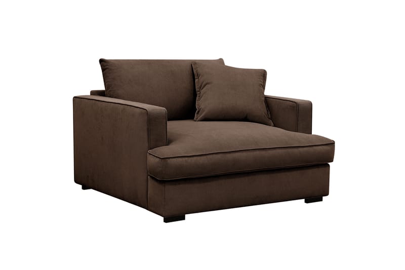 Rossita lyx Extra djup Fåtölj - Brun Manchester - Möbler - Fåtölj & stolar - Fåtölj