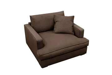 Rossita lyx Extra djup Fåtölj - Brun Manchester - Möbler - Fåtölj & stolar - Fåtölj