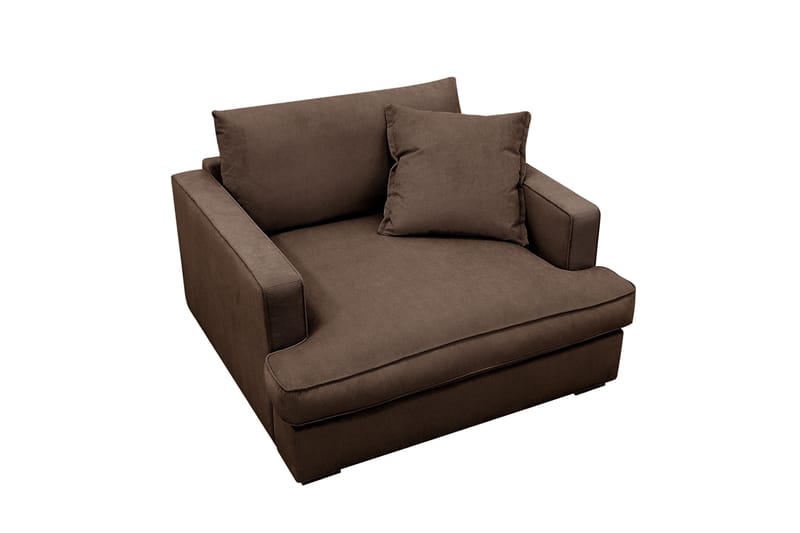 Rossita lyx Extra djup Fåtölj - Brun Manchester - Möbler - Fåtölj & stolar - Fåtölj