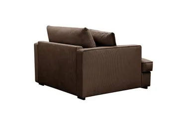 Rossita lyx Extra djup Fåtölj - Brun Manchester - Möbler - Fåtölj & stolar - Fåtölj