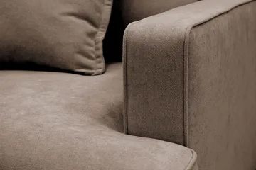 Rossita lyx Extra djup Fåtölj - Brun Tyg - Möbler - Fåtölj & stolar - Fåtölj