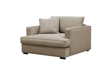 Rossita lyx Extra djup Fåtölj - Brun Tyg - Möbler - Fåtölj & stolar - Fåtölj