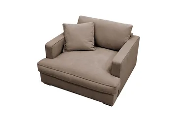 Rossita lyx Extra djup Fåtölj - Brun Tyg - Möbler - Fåtölj & stolar - Fåtölj