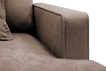 Rossita lyx Extra djup Fåtölj - Brun Tyg - Möbler - Fåtölj & stolar - Fåtölj