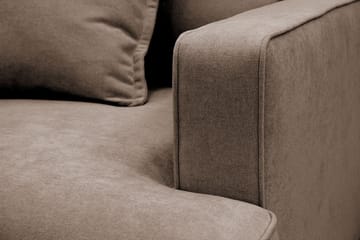 Rossita lyx Extra djup Fåtölj - Brun Tyg - Möbler - Fåtölj & stolar - Fåtölj