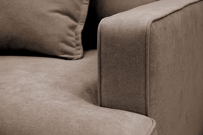 Rossita lyx Extra djup Fåtölj - Brun Tyg - Möbler - Fåtölj & stolar - Fåtölj