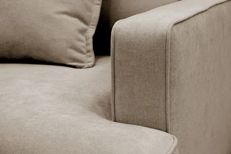 Rossita lyx Extra djup Fåtölj - Brun Tyg - Möbler - Fåtölj & stolar - Fåtölj