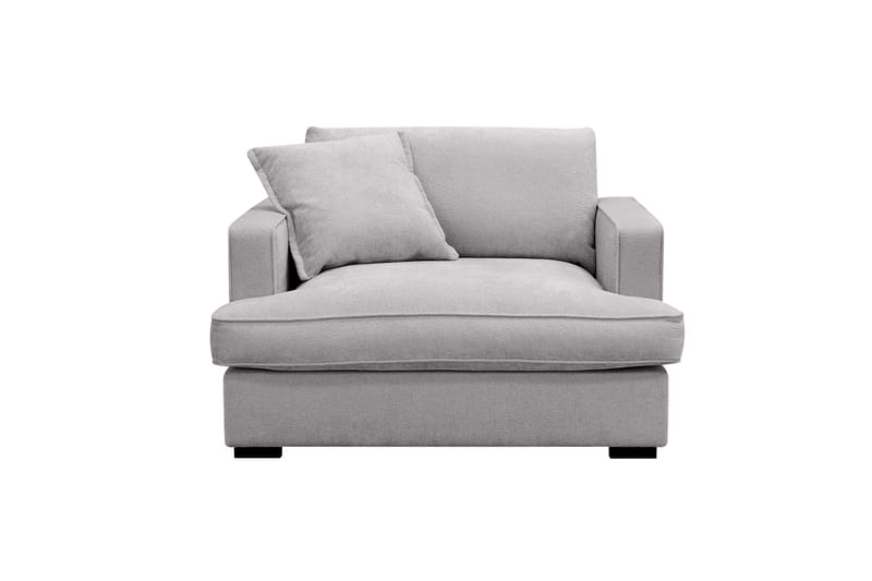 Rossita lyx Extra djup Fåtölj - Grå Chenille - Möbler - Fåtölj & stolar - Fåtölj