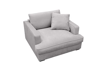 Rossita lyx Extra djup Fåtölj - Grå Chenille - Möbler - Fåtölj & stolar - Fåtölj