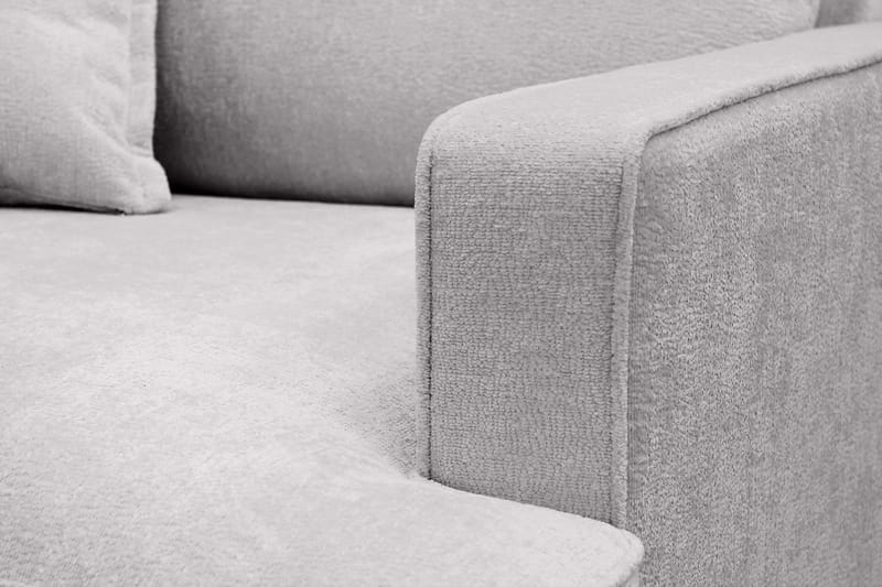 Rossita lyx Extra djup Fåtölj - Grå Chenille - Möbler - Fåtölj & stolar - Fåtölj