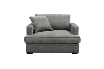 Rossita lyx Extra djup Fåtölj - Grå Chenille - Möbler - Fåtölj & stolar - Fåtölj