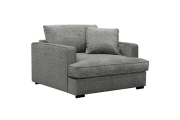 Rossita lyx Extra djup Fåtölj - Grå Chenille - Möbler - Fåtölj & stolar - Fåtölj