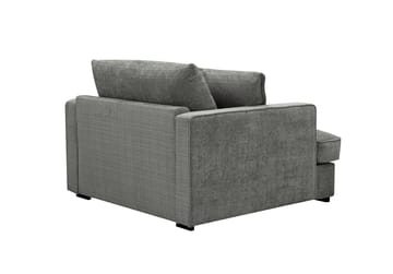 Rossita lyx Extra djup Fåtölj - Grå Chenille - Möbler - Fåtölj & stolar - Fåtölj