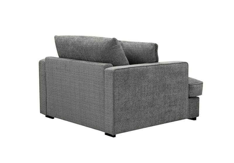 Rossita lyx Extra djup Fåtölj - Grå Chenille - Möbler - Fåtölj & stolar - Fåtölj