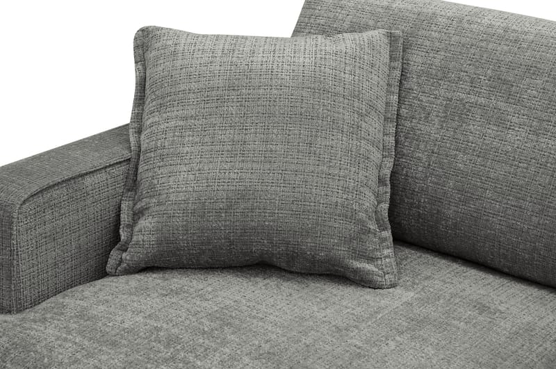 Rossita lyx Extra djup Fåtölj - Grå Chenille - Möbler - Fåtölj & stolar - Fåtölj