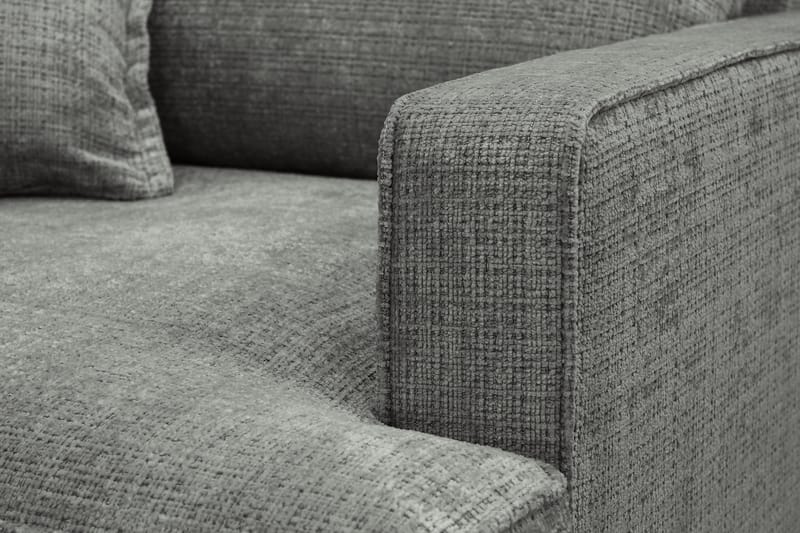 Rossita lyx Extra djup Fåtölj - Grå Chenille - Möbler - Fåtölj & stolar - Fåtölj