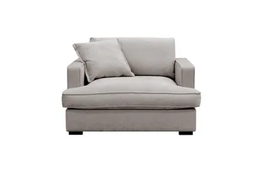 Rossita lyx Extra djup Fåtölj - Grå/Brun Chenille - Möbler - Fåtölj & stolar - Fåtölj