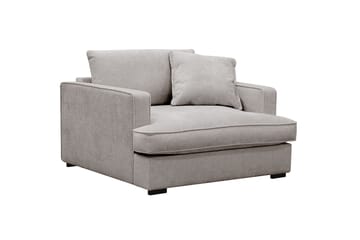 Rossita lyx Extra djup Fåtölj - Grå/Brun Chenille - Möbler - Fåtölj & stolar - Fåtölj