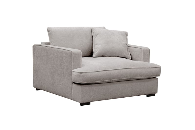 Rossita lyx Extra djup Fåtölj - Grå/Brun Chenille - Möbler - Fåtölj & stolar - Fåtölj