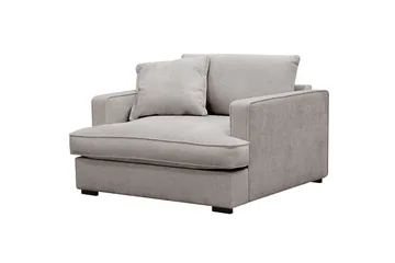 Rossita lyx Extra djup Fåtölj - Grå/Brun Chenille - Möbler - Fåtölj & stolar - Fåtölj