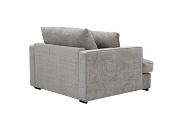 Rossita lyx Extra djup Fåtölj - Ljusgrå Chenille - Möbler - Fåtölj & stolar - Fåtölj