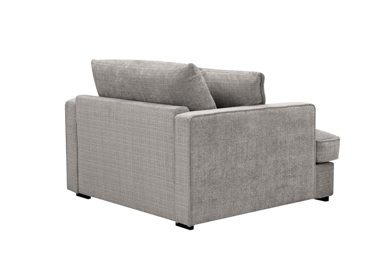 Rossita lyx Extra djup Fåtölj - Ljusgrå Chenille - Möbler - Fåtölj & stolar - Fåtölj