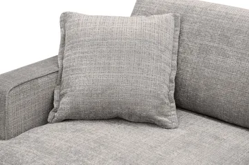 Rossita lyx Extra djup Fåtölj - Ljusgrå Chenille - Möbler - Fåtölj & stolar - Fåtölj