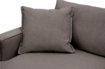 Rossita lyx Extra djup Fåtölj - Mörkgrå Manchester - Möbler - Fåtölj & stolar - Fåtölj