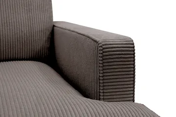 Rossita lyx Extra djup Fåtölj - Mörkgrå Manchester - Möbler - Fåtölj & stolar - Fåtölj