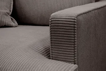 Rossita lyx Extra djup Fåtölj - Mörkgrå Manchester - Möbler - Fåtölj & stolar - Fåtölj