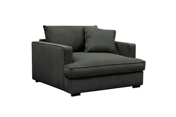 Rossita lyx Extra djup Fåtölj - Mörkgrön Manchester - Möbler - Fåtölj & stolar - Fåtölj