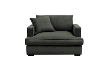 Rossita lyx Extra djup Fåtölj - Mörkgrön Manchester - Möbler - Fåtölj & stolar - Fåtölj