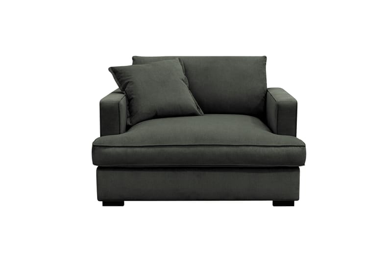Rossita lyx Extra djup Fåtölj - Mörkgrön Manchester - Möbler - Fåtölj & stolar - Fåtölj