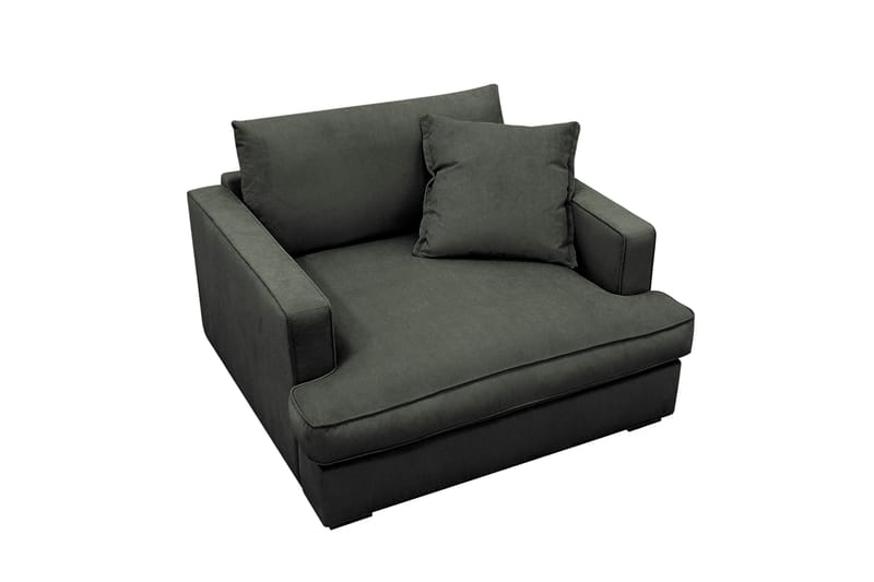 Rossita lyx Extra djup Fåtölj - Mörkgrön Manchester - Möbler - Fåtölj & stolar - Fåtölj