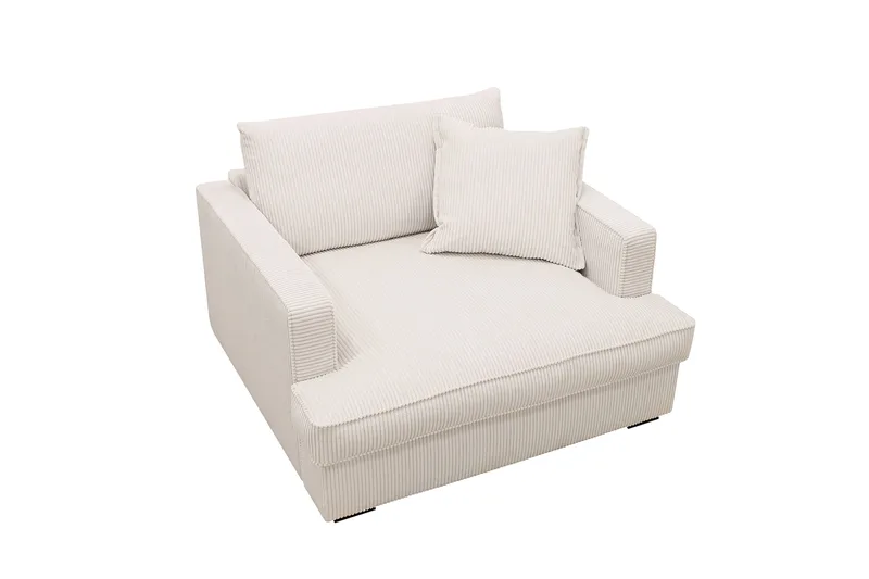 Rossita lyx Extra djup Fåtölj - Offwhite Manchester - Möbler - Fåtölj & stolar - Fåtölj