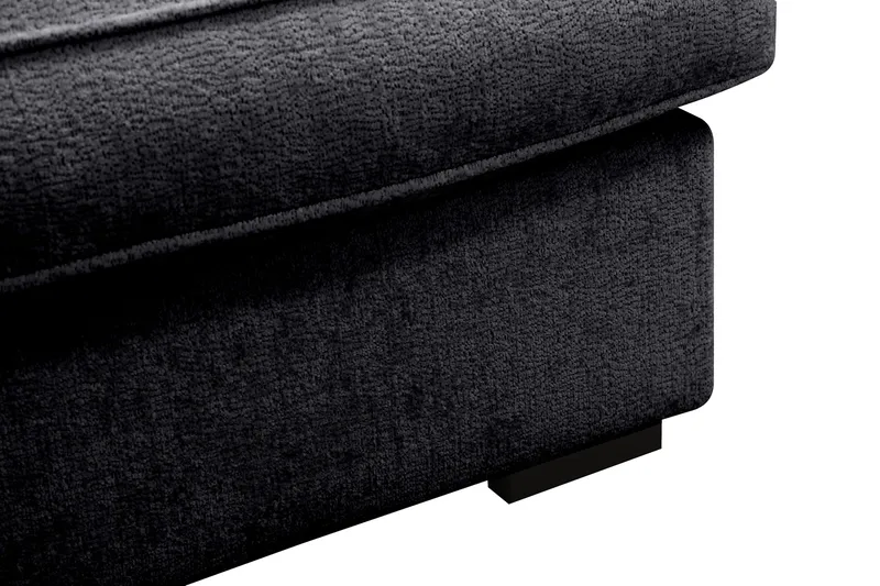 Rossita lyx Extra djup Fåtölj - Svart Chenille - Möbler - Fåtölj & stolar - Fåtölj