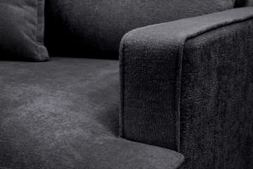 Rossita lyx Extra djup Fåtölj - Svart Chenille - Möbler - Fåtölj & stolar - Fåtölj